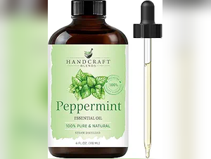 Handcraft Blends Peppermint Essential Oil – Huge 4 Fl Oz – 100% Pure and Natural – Premium Grade Essential Oil for Diffuser and Aromatherapy, Skin, Massage, Candle and Soap Making Fragrance