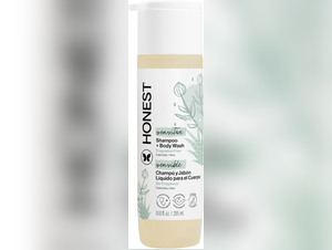 The Honest Company 2-in-1 Baby Shampoo & Body Wash, Fragrance-Free, Tear-Free, Hypoallergenic, Naturally Derived, Sensitive Skin, 10 fl oz