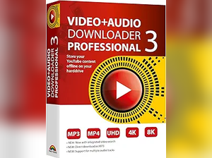 Video and Audio Downloader PRO 3 software for YouTube – download your favorite YouTube videos as MP4 video or MP3 audio – compatible with Win 11, 10