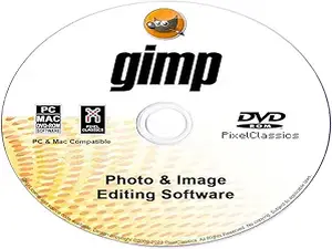 GIMP Photo Editor 2026 on CD Disc | Premium Professional Image Editing Software Compatible with Windows 11 10 8.1 8 7 Vista XP PC 32 & 64-Bit & Mac| Lifetime Licence & No Monthly Subscription