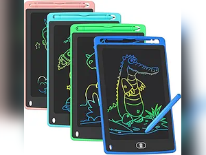 4 Pack LCD Writing Tablet for Kids, 8.5 Inch Colorful Doodle Board Drawing Tablet, Educational Learning Toys Birthday Gifts for Boys Girls Age 3 4 5 6 7 8