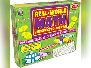 Teacher Created Resources Teacher Real-World Math: Unexpected Events, Applying Math Concepts to Everyday Life 7804